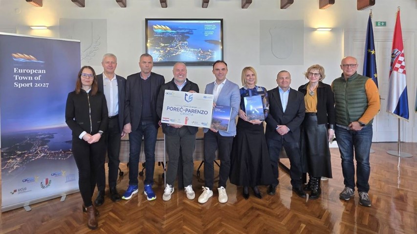 Nakon Buzeta i Umaga Poreč konkurira za Europski grad sporta 2027.